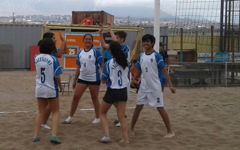 1er Campeonato Cuadrangular Escolar de Volley Playa