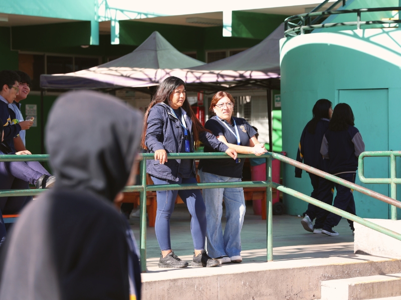 Comunidad educativa fortalece la convivencia con activa participación de apoderados en el establecimiento