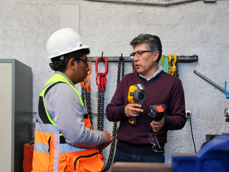 Cuartos medios TP viven experiencia de Alternancia en el CFT Estatal