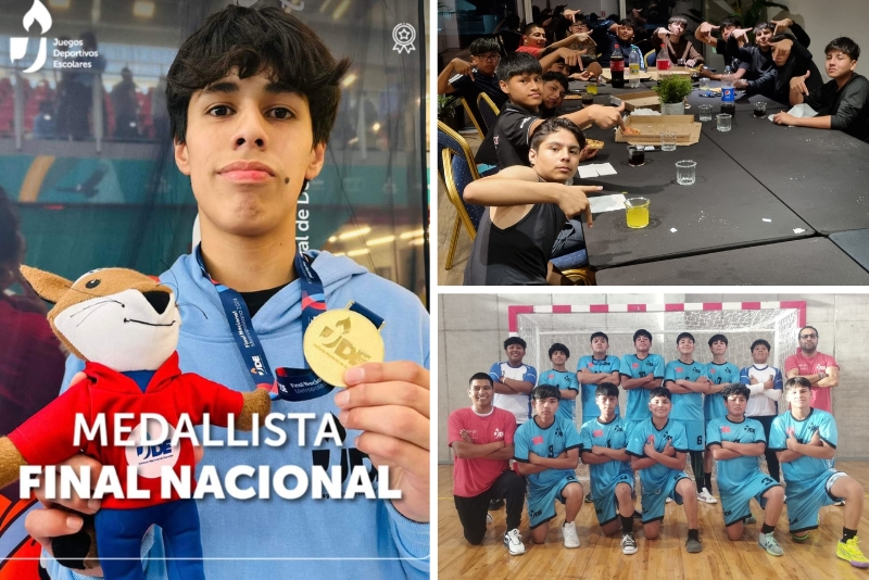 Triunfos Deportivos para salesianos alto hospicio : Oro en Judo y Debut Nacional en Balonmano